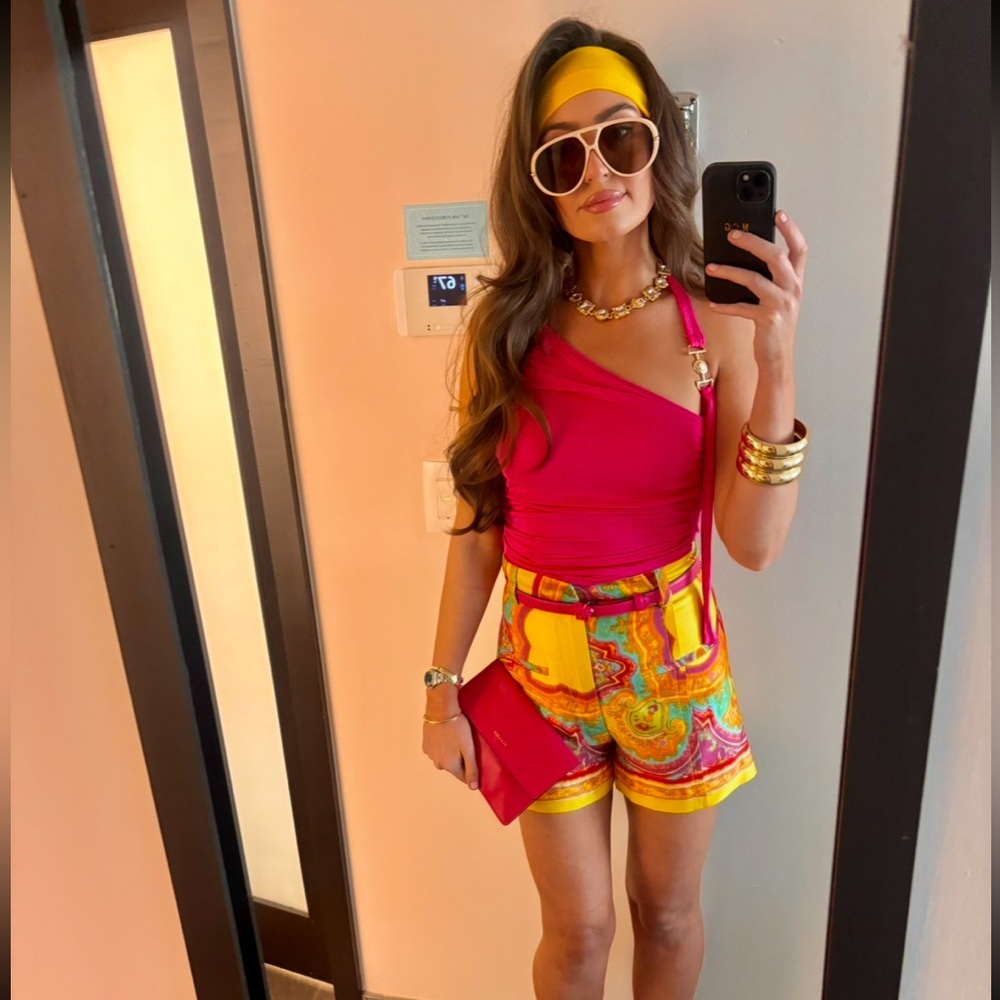 Zara Colorful High Waist Women's Shorts
